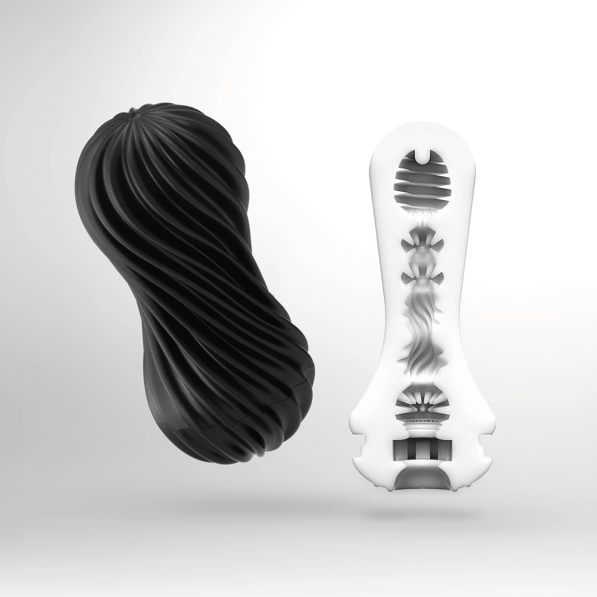 Tenga FLEX - Rocky Black