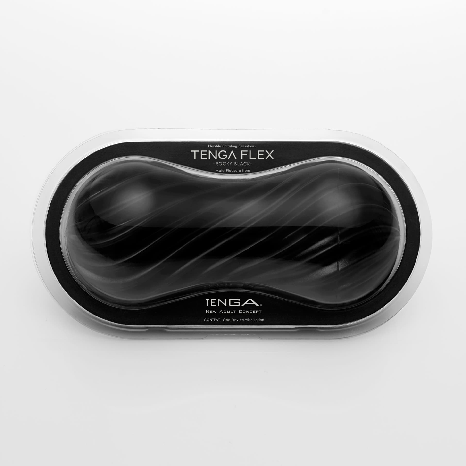Tenga FLEX - Rocky Black